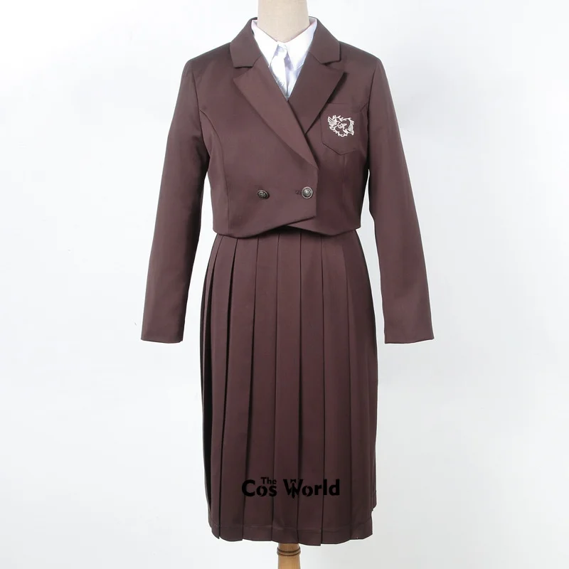 [Historia del té] Trajes de vestir delantal de las mujeres japonesas para niñas, uniforme de escuela secundaria de clase JK, ropa para estudiantes