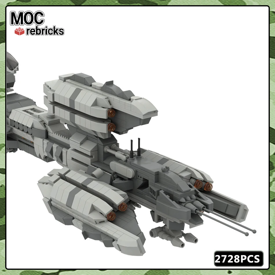 MOC Space War Series Star Movie Recusant Class Light Destroyer Building Block Model Creative DIY Boy Toys Hobbies Holiday Gifts