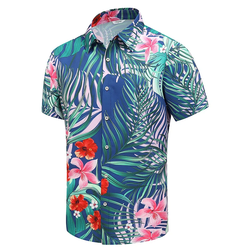 Sporting Bicycle Shirts For Men Clothing 3D Printed Hawaii Beach Shirt Shorts Sleeve Y2k Tops Fashion Clothes Lapel Blouse