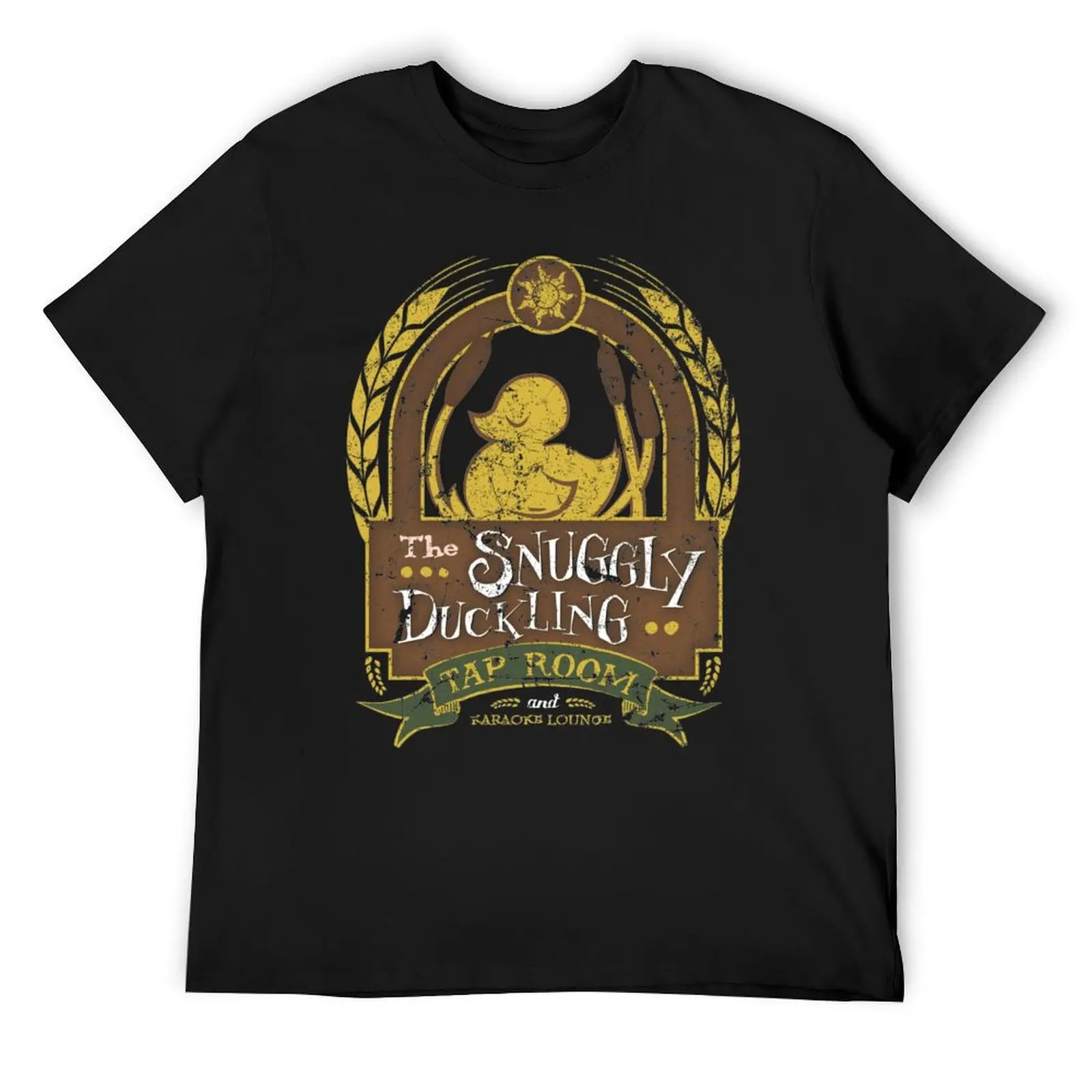 

The Snuggly Duckling Tap Room T-Shirt designer shirts Man t-shirt vintage clothes hippie clothes men clothings
