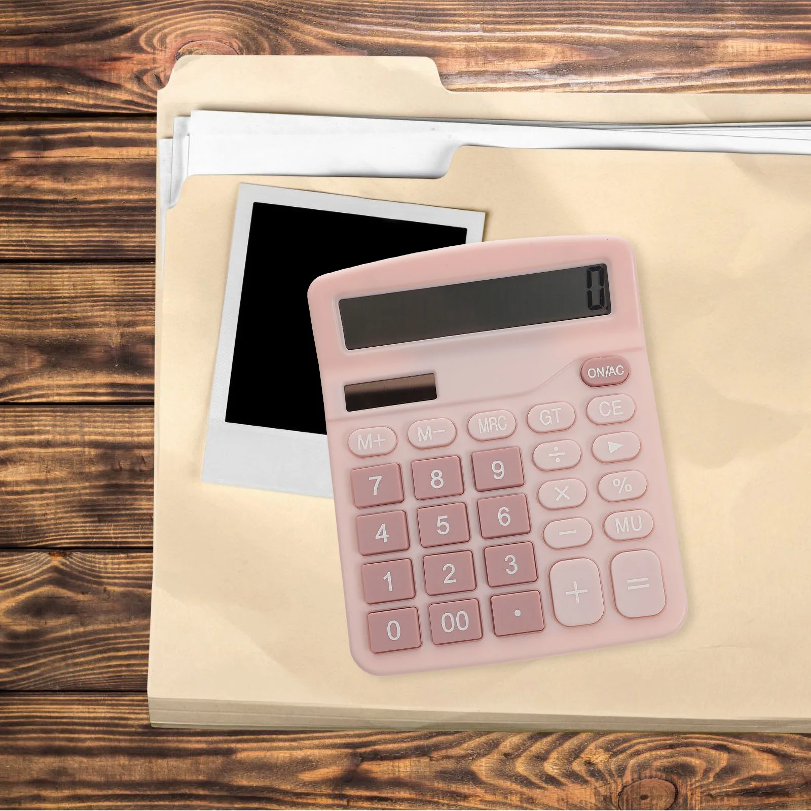 

Solar Calculator Dual Power Business Percentage ABS Student Lightweight Portable Storage Carry Office Supplies HighGrade Strong