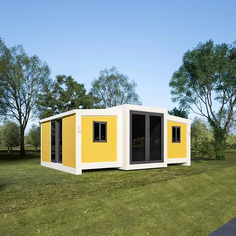 Tiny House Luxury Prefab Expandable Container House Movable Expandable Shipping Container Frame House Container Mobile Home Hot