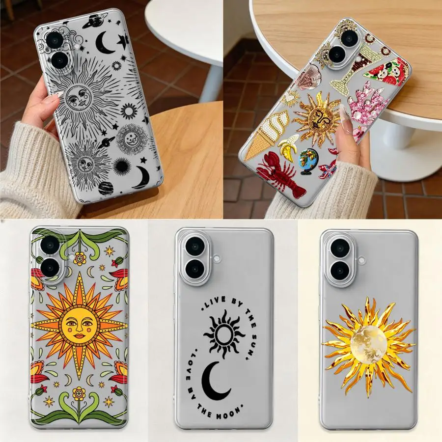 Phone Cover Case for Samsung Galaxy A52 A31 A34 A35 A56 A27 A25 A57 A26 A24 A36 A13 A54 A15 A14 A16 A33 A52 A55 A23 Engraved Sky
