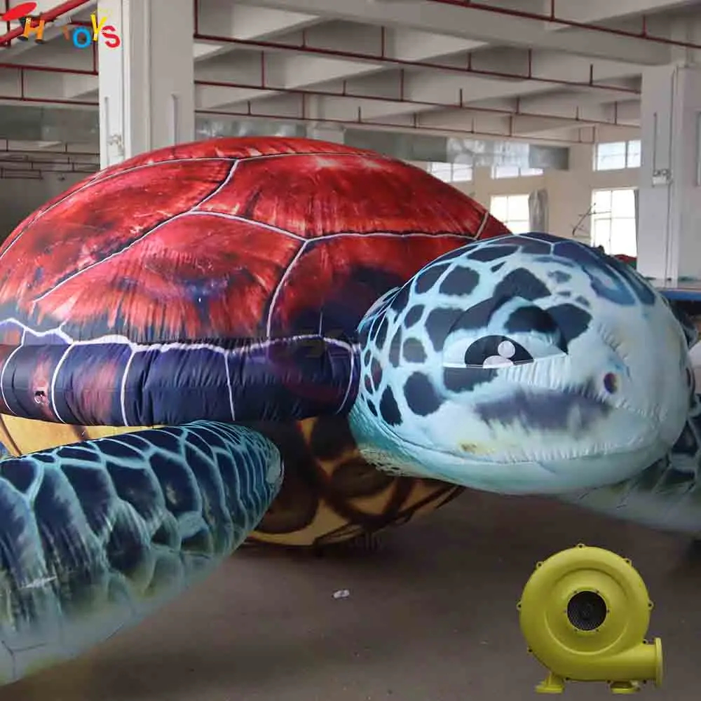 

5m Giant Inflatable Turtle Model Sea World Animal Replica