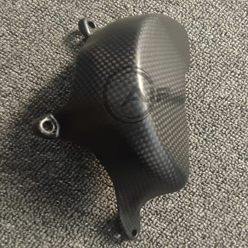 ل Ducati Panigale V4 V4 4s 2025 2018-2024 غطاء المولد الأيسر من ألياف الكربون ، غطاء حماية مبيت المحرك