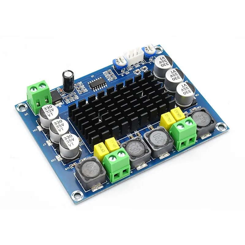 XH-M543 High Power Digital Power Amplifier Board TPA3116D2 Audio Amplifier Module Class D Dual Channel 2*120W