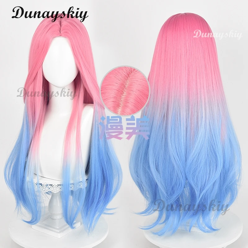 Anime ALIEN STAGE Cosplay Mizi Pruik Hoofddeksels Oor Clip Hoofdbanden Rollenspel Cos Haar Synthetische Hittebestendige Vrouwen Aangepaste