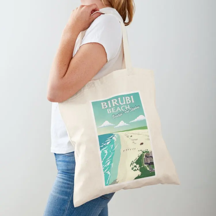 

Vintage - Beautiful - Port Stephens - Birubi Beach Tote Bag Shopping bags bags for women large size bags custom