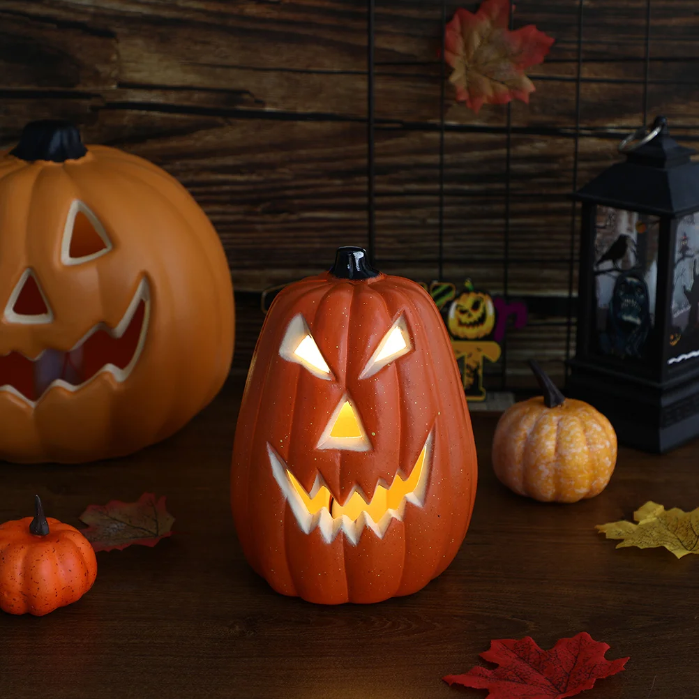 

Halloween Pumpkin Lights Led Pumpkin Lights Battery Operated Pumpkin Light Up Jack-O’-Lantern Halloween Pre-Lit Lanterns