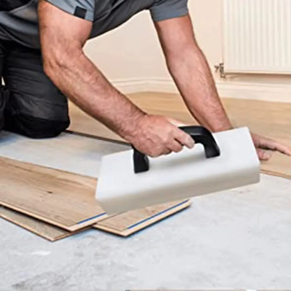 Heavy Duty Tapping Block Smooth Edges Resistant To Deformation Gap Fixer Tool Nylon White 20/25/30/40 cm Plank Grabber