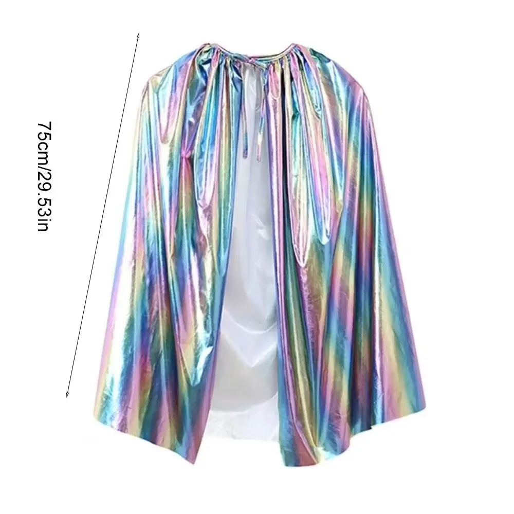 Многоцелевой плащ в стиле панк, пальто для ночного клуба, бара, платье на Хэллоуин, детская накидка, длинный карнавальный костюм, халаты ведьм, волшебник