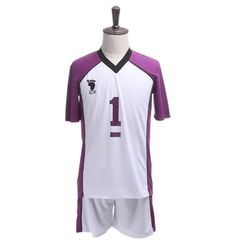 Coslan Haikyu Haikyuu Shiratorizawa Academy Tendou Satori Uniform Cosplay Costume Halloween Carnival Women Men Full Set