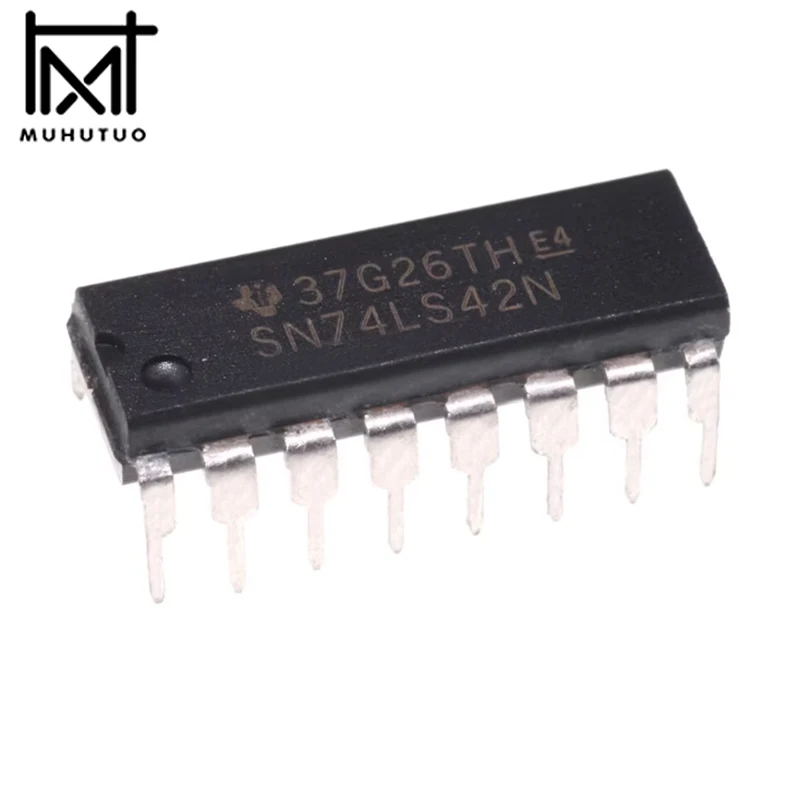 SN74LS42N HD74LS42P SN74LS46N SN74LS47N SN74LS48N SN74LS85N SN74LS96N SN74LS112N SN74LS123N رقاقة فك التشفير العشري DIP-16