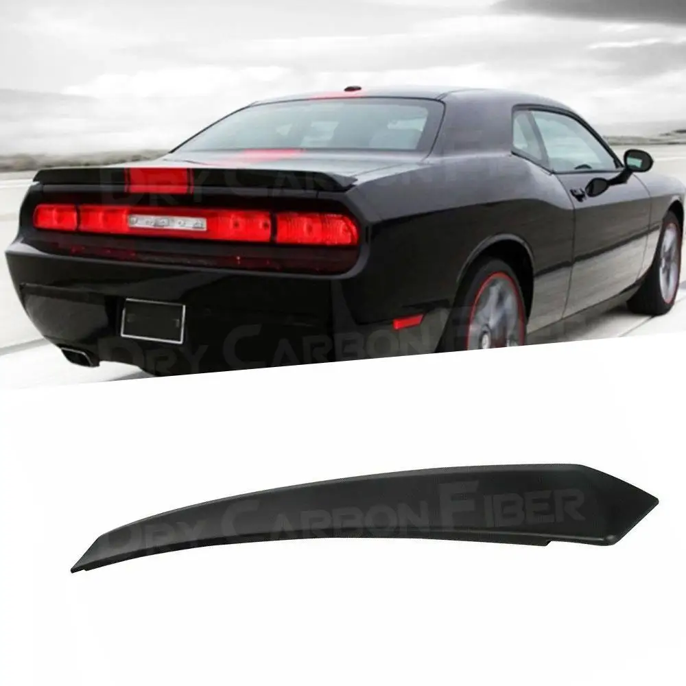 

Carbon Fiber Car Rear Trunk Spoiler Wing for Dodge Challenger SPT 2015-2018 Car Rear Wing Spoiler Boot Lip Spoiler Rear Spoiler