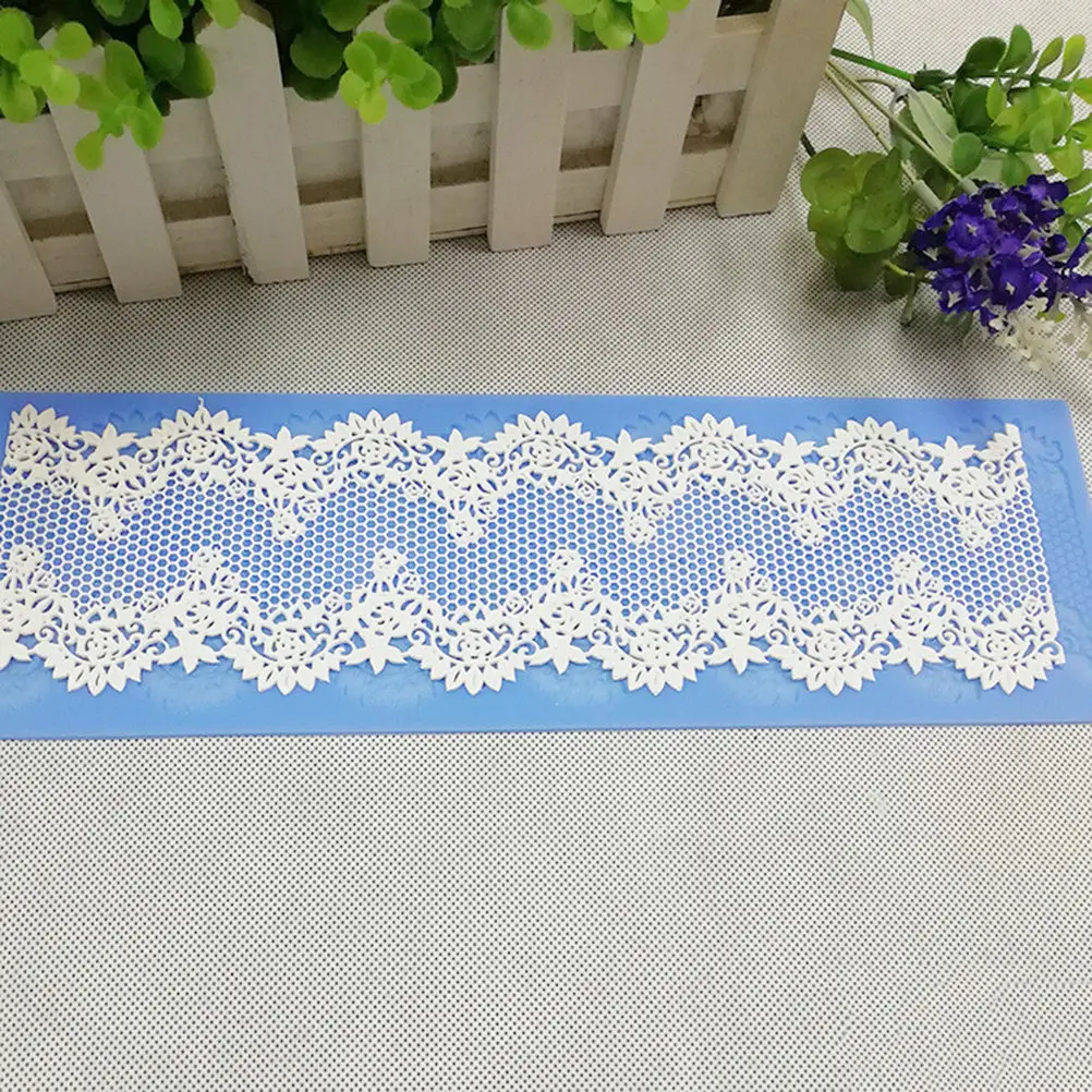 Silicone Flower Molds Creative Rose Design Non-Toxic Non-Stick Baking Mold for Home Bakery Cake Mousse Jelly Chocolate Pudding