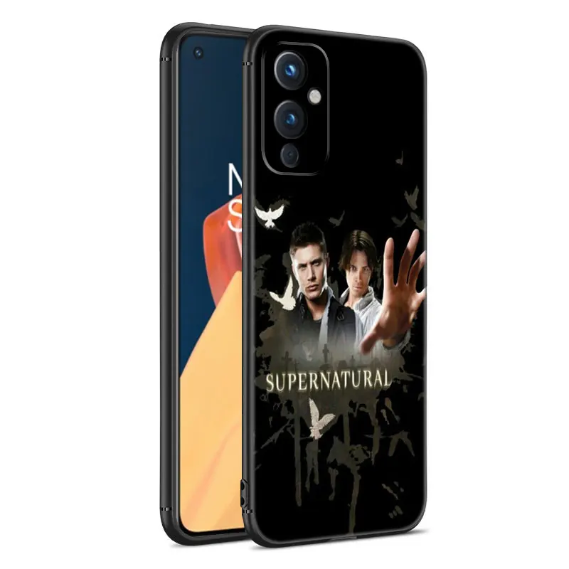 Supernatural Tv Show Phone Case For OnePlus 9 10 ACE 2V Pro 9RT 10T 10R 11R Nord CE 2 3 Lite N10 N20 N30 5G Black Silicone Cover