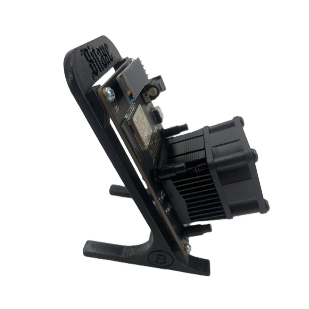 جهاز تعدين Bitaxe Supra 403 Mini BTC Solo | 0.7TH/s ASIC مع شريحة BM1368 | طاقة منخفضة 18 وات | آلة تعدين بيتكوين محمولة وهادئة