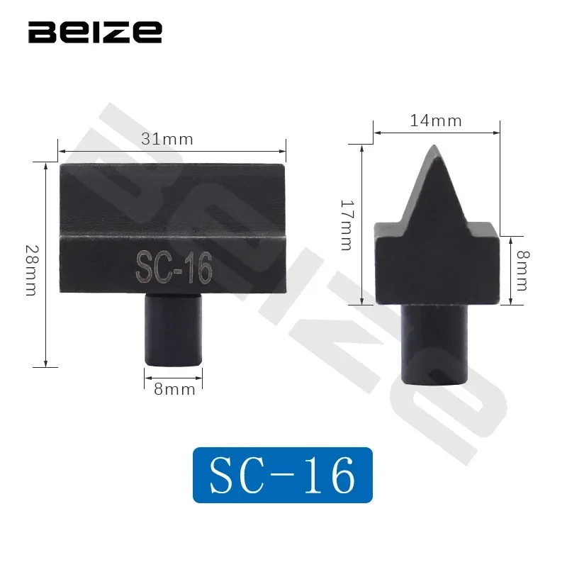 油圧鉄筋はさみ、手動油圧鋼バーはさみ、カッターヘッド、SC-12、SC-16、SC-22、SC-25、1ペア