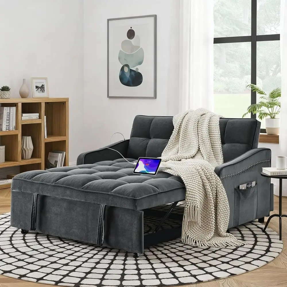 Sleeper Sofa Bed, C…