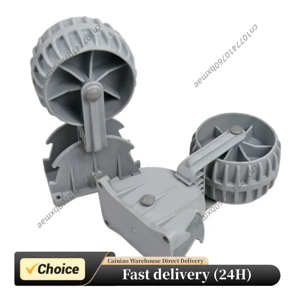 

2-Pack Flip Up Retractable Dinghy Wheels Easy Mount Trailer Launching Wheels Lightweight for Boats Trailering Trolly
