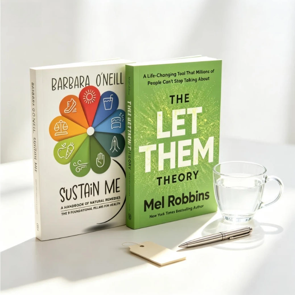 Sustain Me English Paperback by Barbara O'Neill 9 Foundational Pillars for Health Natural Holistic Wellness Guide Book