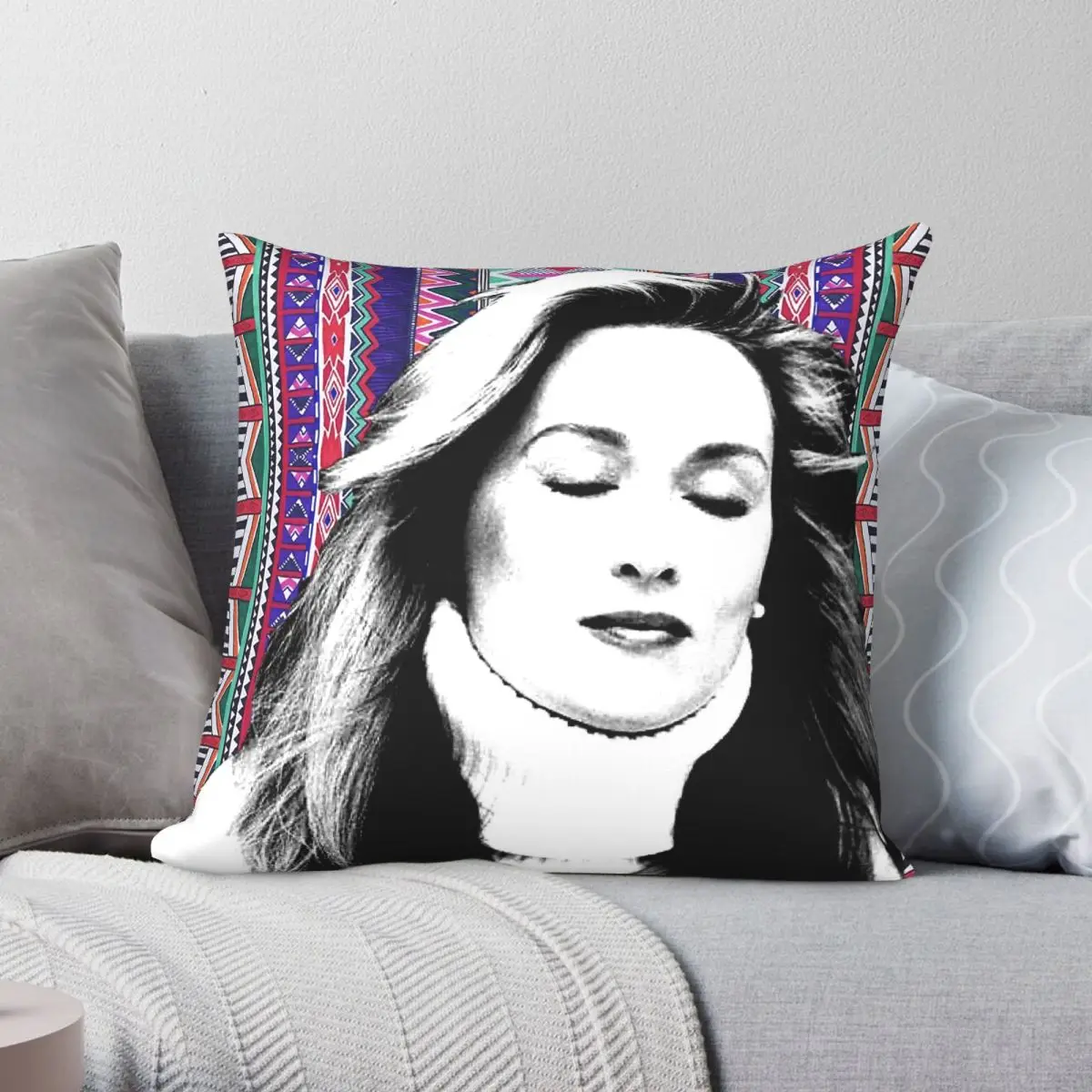 Meryl Streep More Hip Than You Square Pillowcase Polyester Linen Velvet Creative Zip Decor Pillow Case Bed Cushion Cover 18