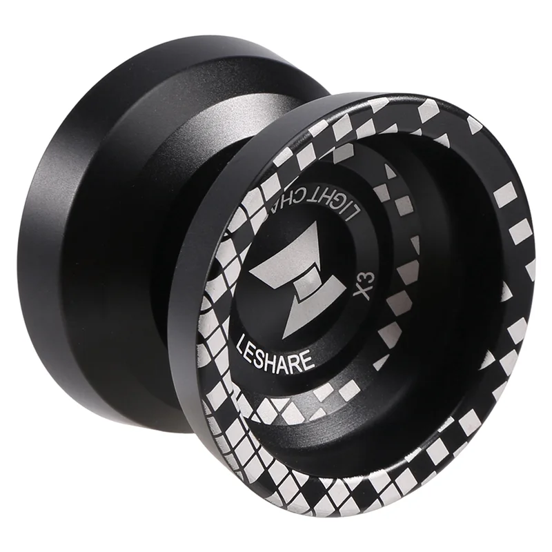 DELAM-não responsivo LIGHT CHASER X3 Yo-Yo competitivo, Yoyo de liga para iniciantes e truques de prática com luva e cordas