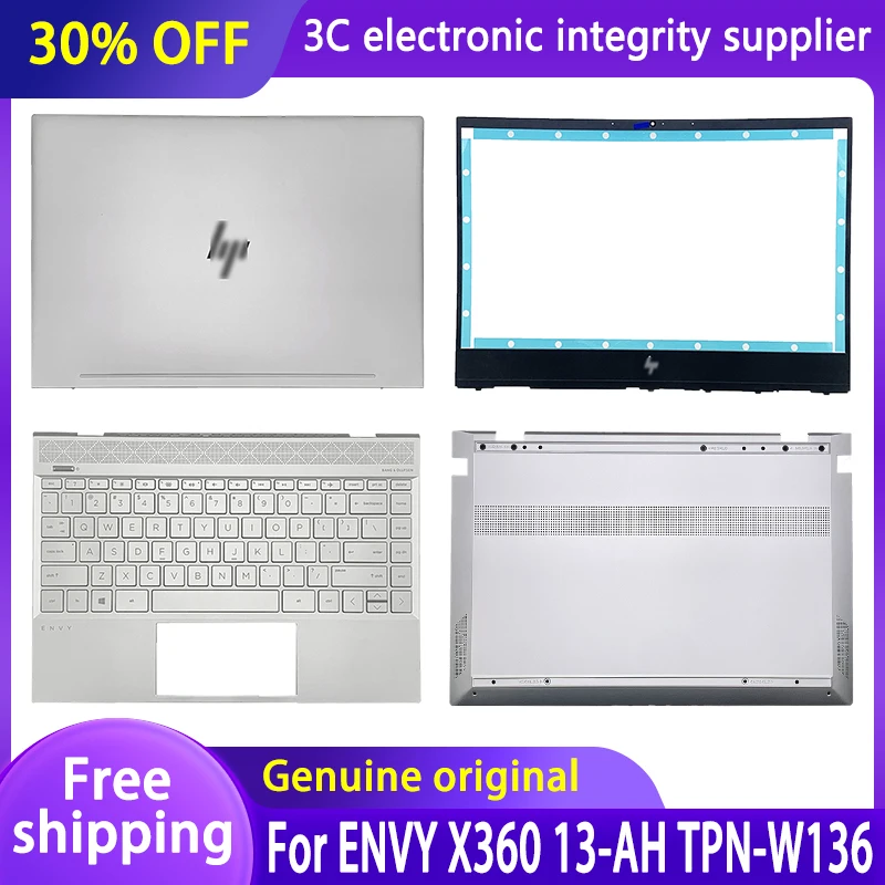 

New Original For HP ENVY X360 13-AH TPN-W136 13-AH0006TU Series Laptop LCD Back Cover/Front Bezel/Palmrest/Bottom Case