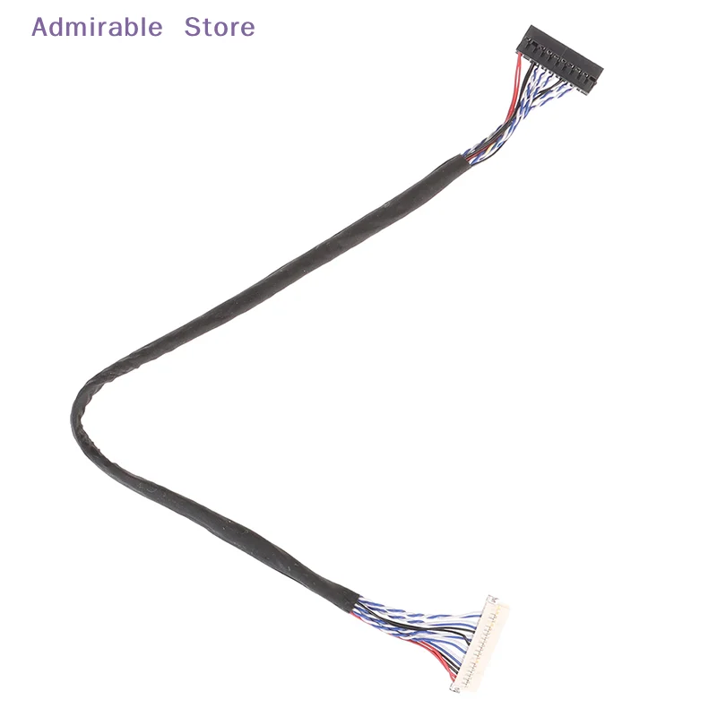 w20Pin DF19-20-D8 1ch Signal 8 Bit LCD Screen Driver Board Line LVDS Screen Cable