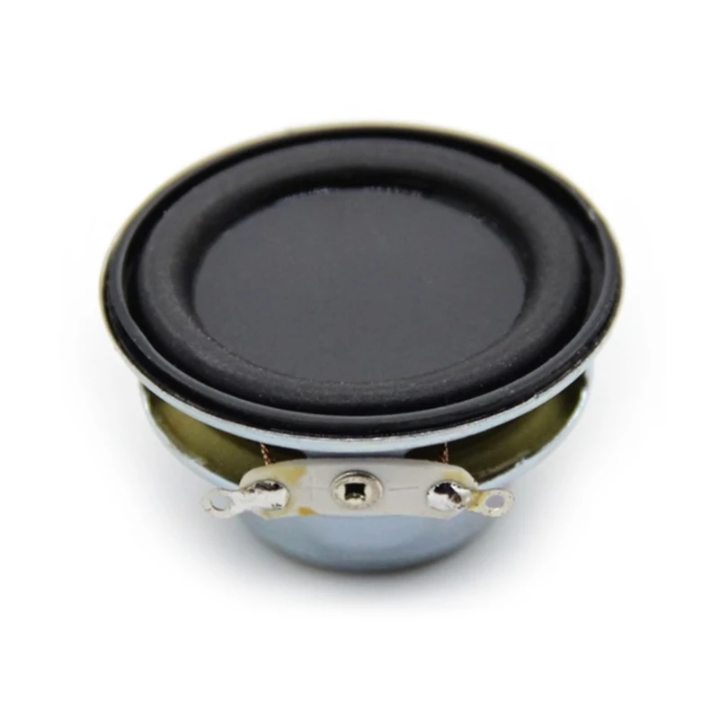 2PCS 1.5 Inch 4 ohm 5W Mini Audio Portable Speaker 40mm Full Range Ultra-Thin Neodymium Loudpeakers for DIY Home Theater