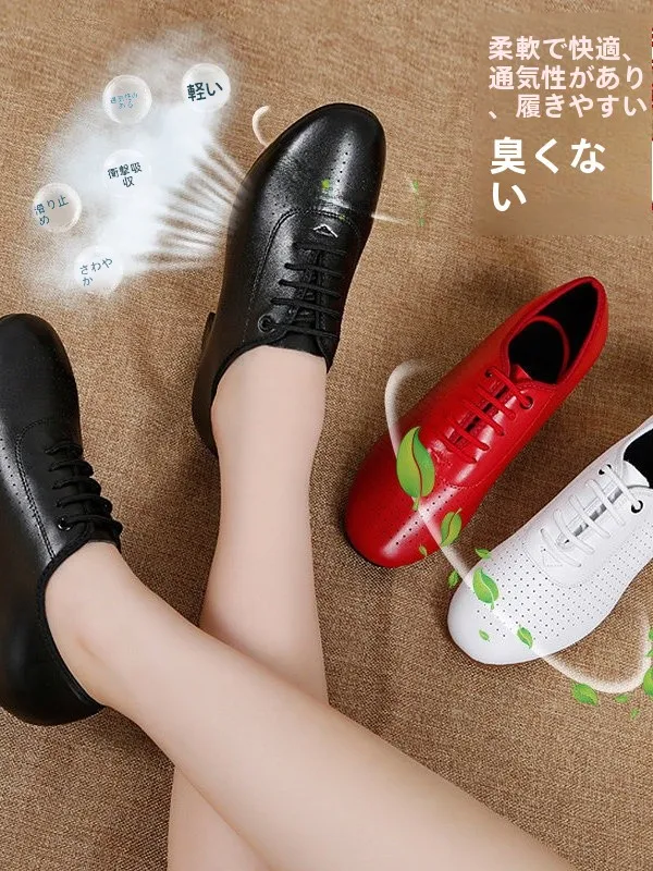genuine-leather-latin-dance-shoes-for-adults-soft-bottom-mid-heel-modern-square-dancing-shoes-breathable-slip-resistant-all-s