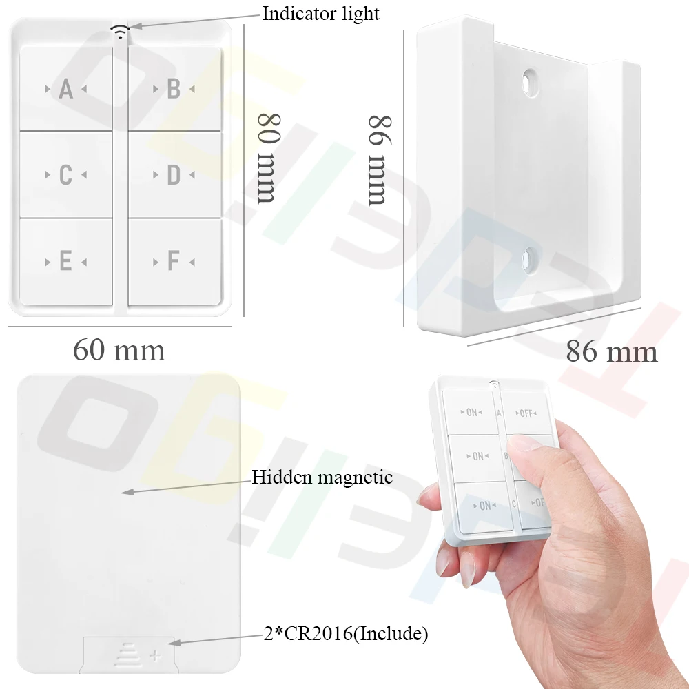 Tuya WiFi Smart Plug Socket 16A 3000W 433MHz Wireless Remote Control Outlet Switch with Power Monitor, EU FR Work with Alexa