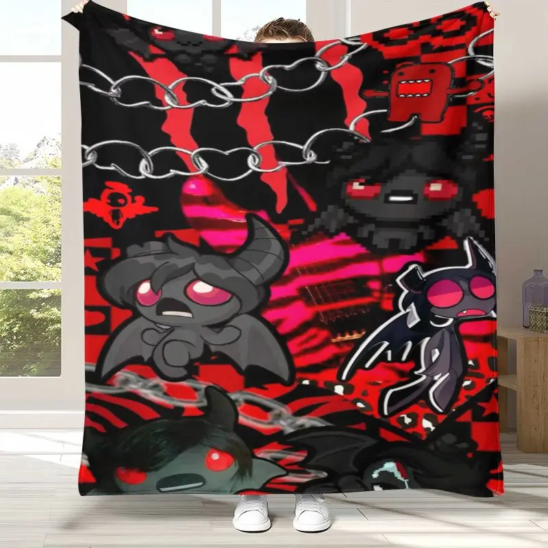 3D Game The Binding Of Isaac Soft Flannel Throw Blanket,Cozy Blanket for Bed,Sofa,Living Room,Picnic,Camping,Home Decor,Gift
