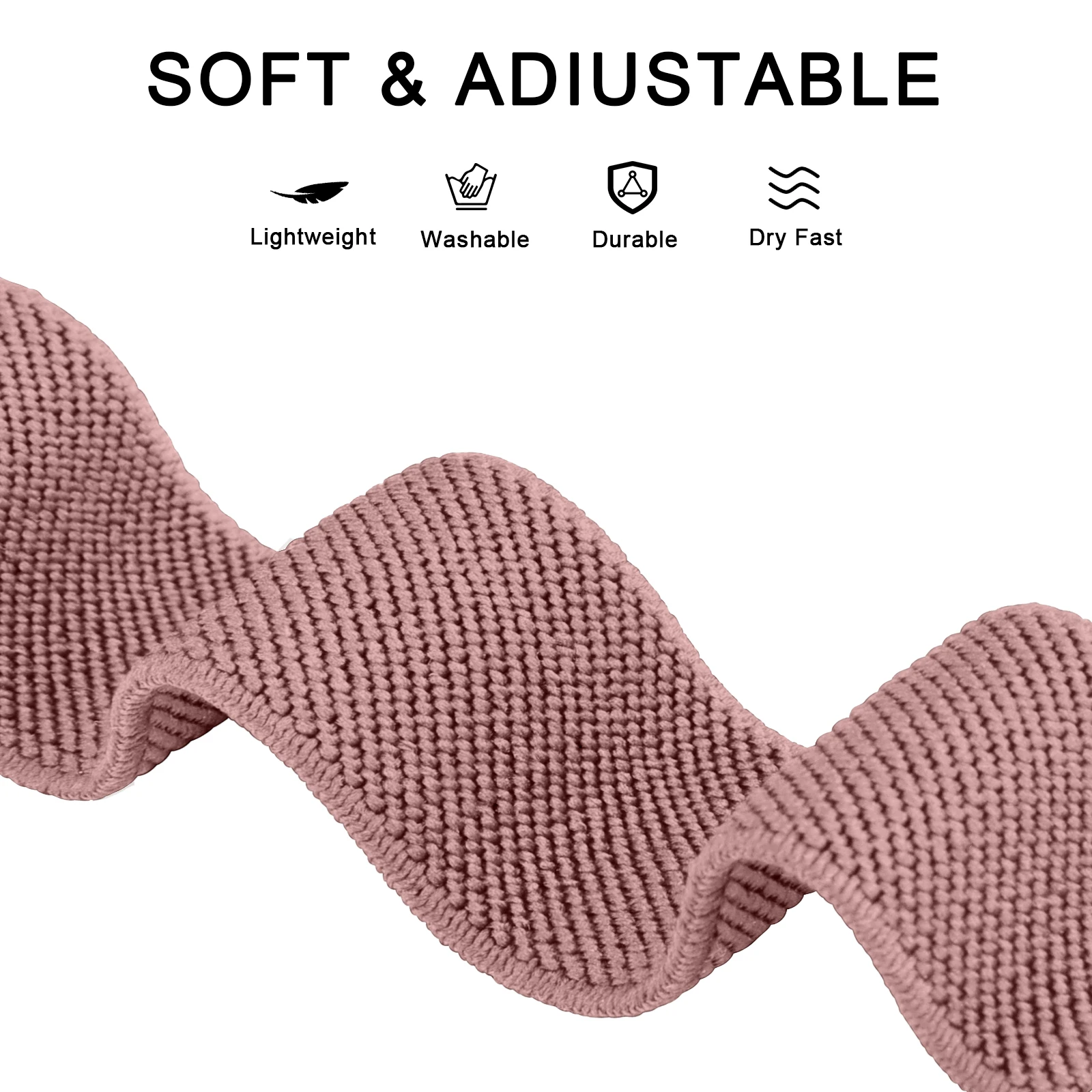 حزام حلقة من النايلون لهاتف Samsung Galaxy Fit 3، سوار ساعة مرن قابل للتعديل لملحقات Samsung Galaxy Fit 3 Band Correa