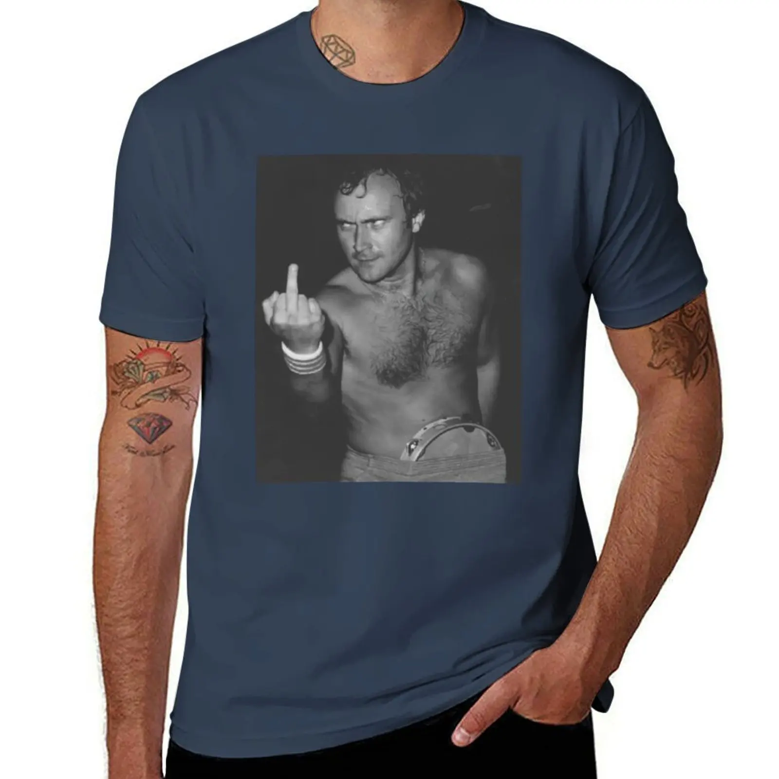 

Phil Collinss T-Shirt t shirt for man man t shirts for men casual man t shirts high quality luxury brand T-Shirt