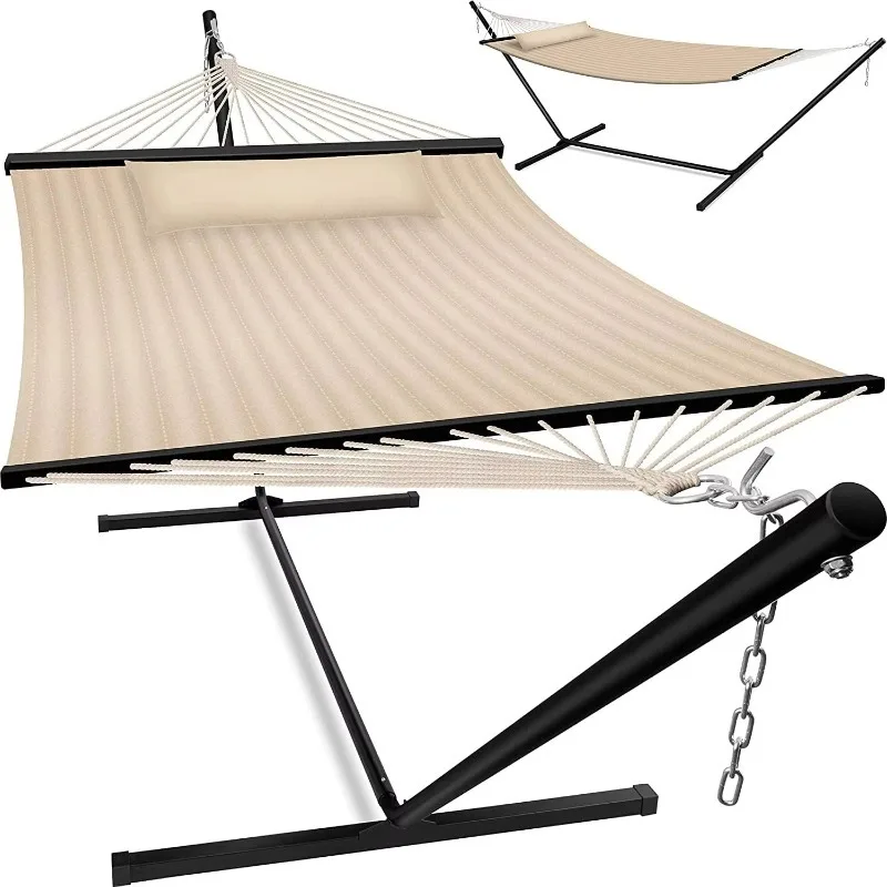 2026 Vietnam Double Hammock For 2 People Sturdy Frame 200 Kg Load Capacity XXL Hammock Chair, Multi-Person Hammock