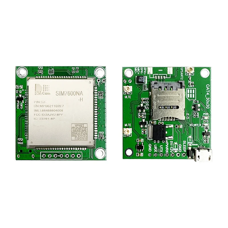 Imagem -05 - Placa Núcleo Sim7600na-h Lte Cat4 Kit Breakout Te-a 1pc