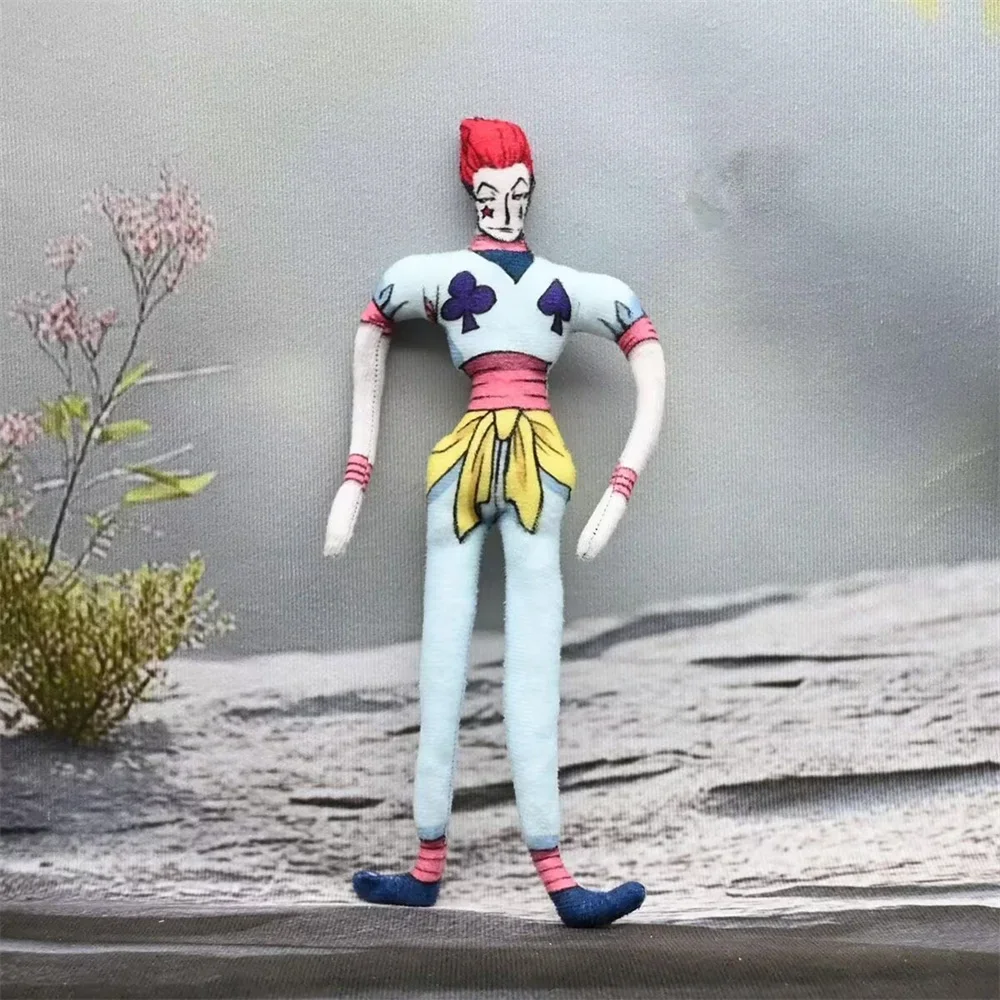 Anime Hunter Killua Zoldyck Cosplay muñeco de peluche muñecos de peluche lindos peluches decoración de la habitación alambre abstracto articulación regalos retorcibles
