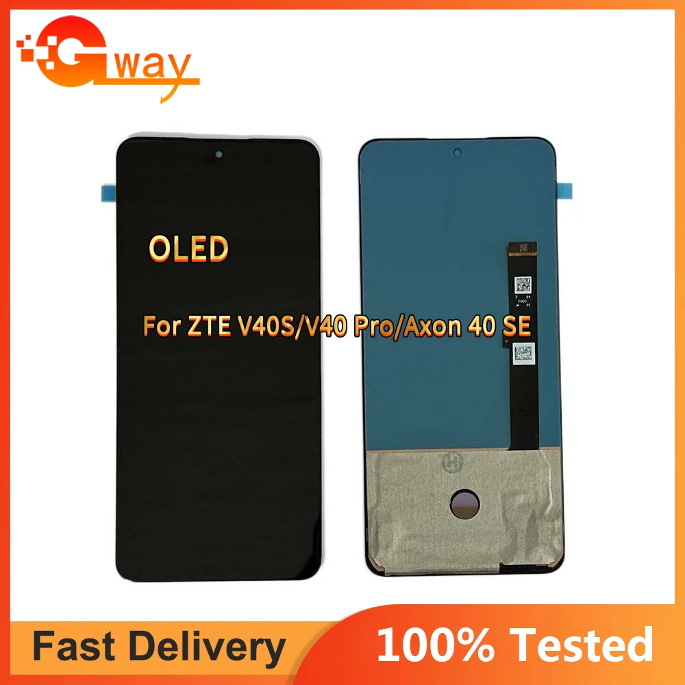 For ZTE Blade V40S V40 Pro Axon 40 SE LCD Display Touch Screen Digitizer Assembly For ZTE Blade V80 Design LCD Screen