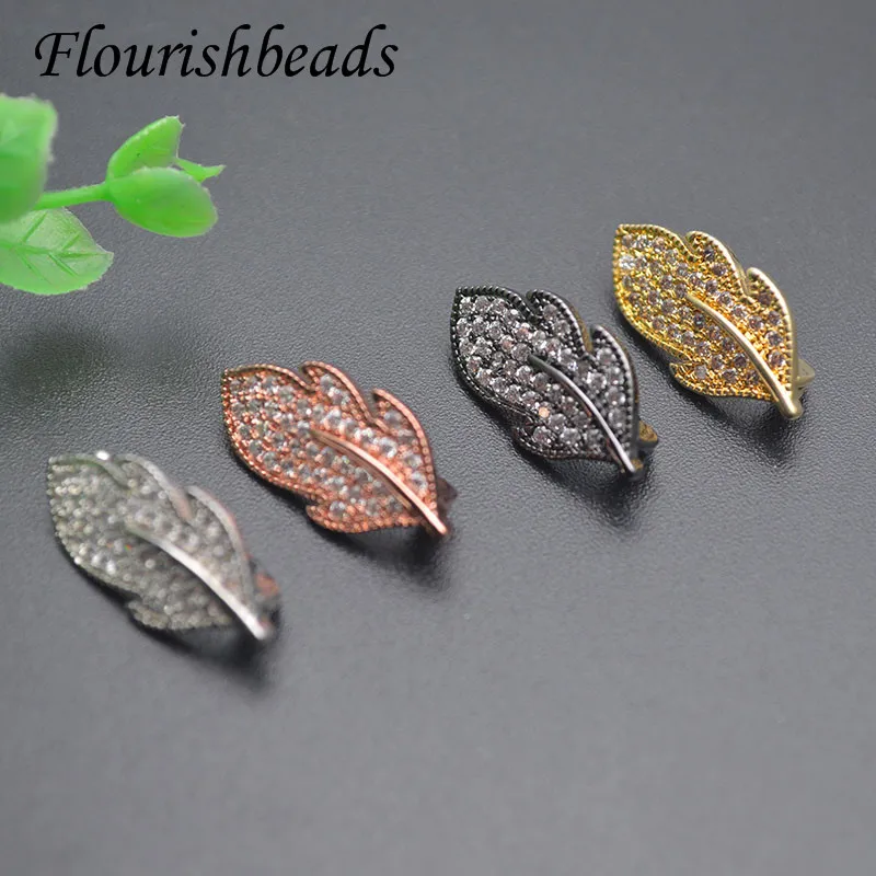 High Quality 4 Colors Leaf Pearl Clasp Hooks Clasp for Pearl Necklace Jewelry Accessories Supplies Wholesale 20pcs/lot