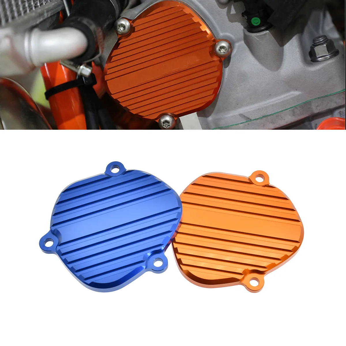 

For Husqvarna TC TX TE For KTM 250 300 SX XC XC-W EXC TPI Six Days Motorcycle CNC left Valve Exhaust Power Valve Control Cover