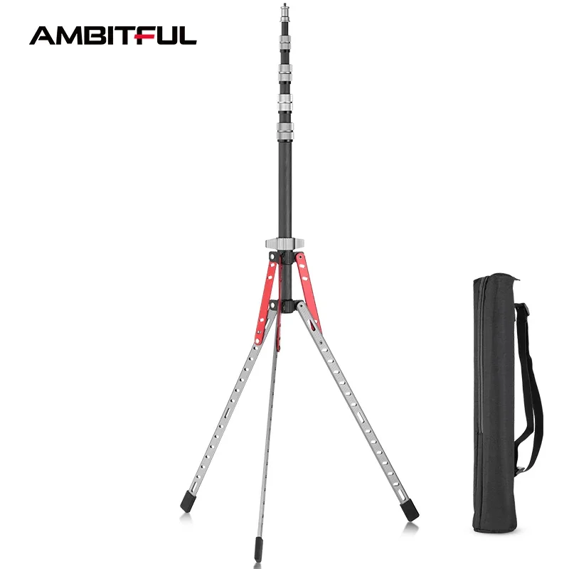 

Carbon Fiber Bracket Tripod With 1/4 Screw Head Light Stand for LED Video Light Studio Softbox Flash Umbrellas Reflector