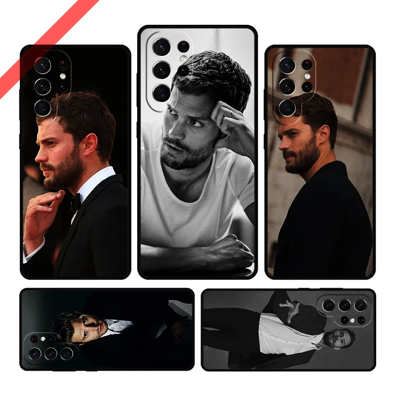 Jamie Dornan Phone Case For Samsung Galaxy S20 FE S21 S10 S23 Plus S24 S22 Ultra Coque Note20 Note10 S9 S8 Cover Capa