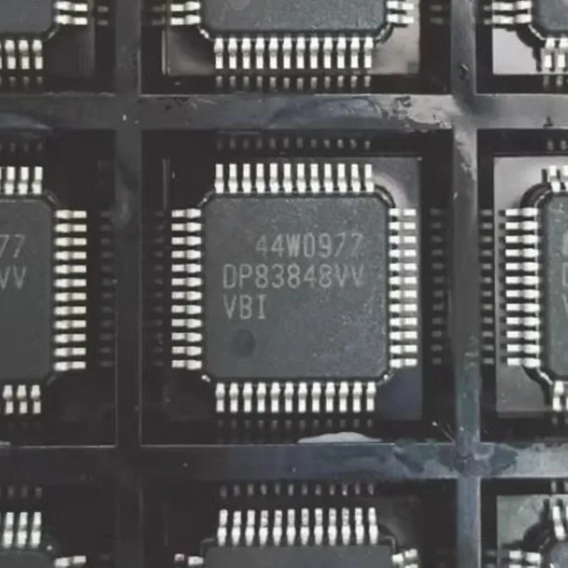 10 pezzi DP83848VV DP83848CVVVBC DP83848CVV QFP48