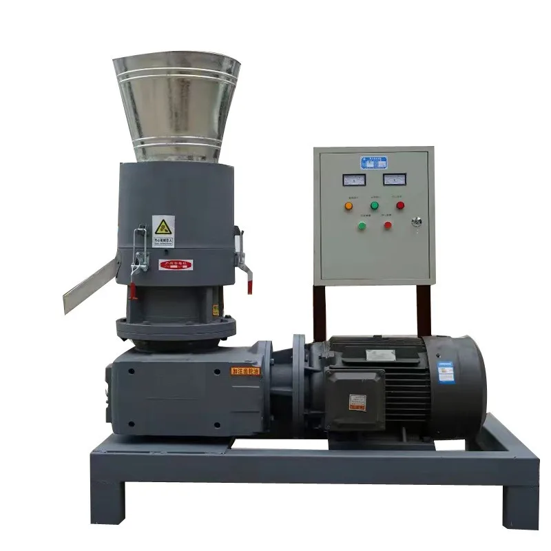 Commercial fully automatic biomass pellet machine, small household wood pellet machine