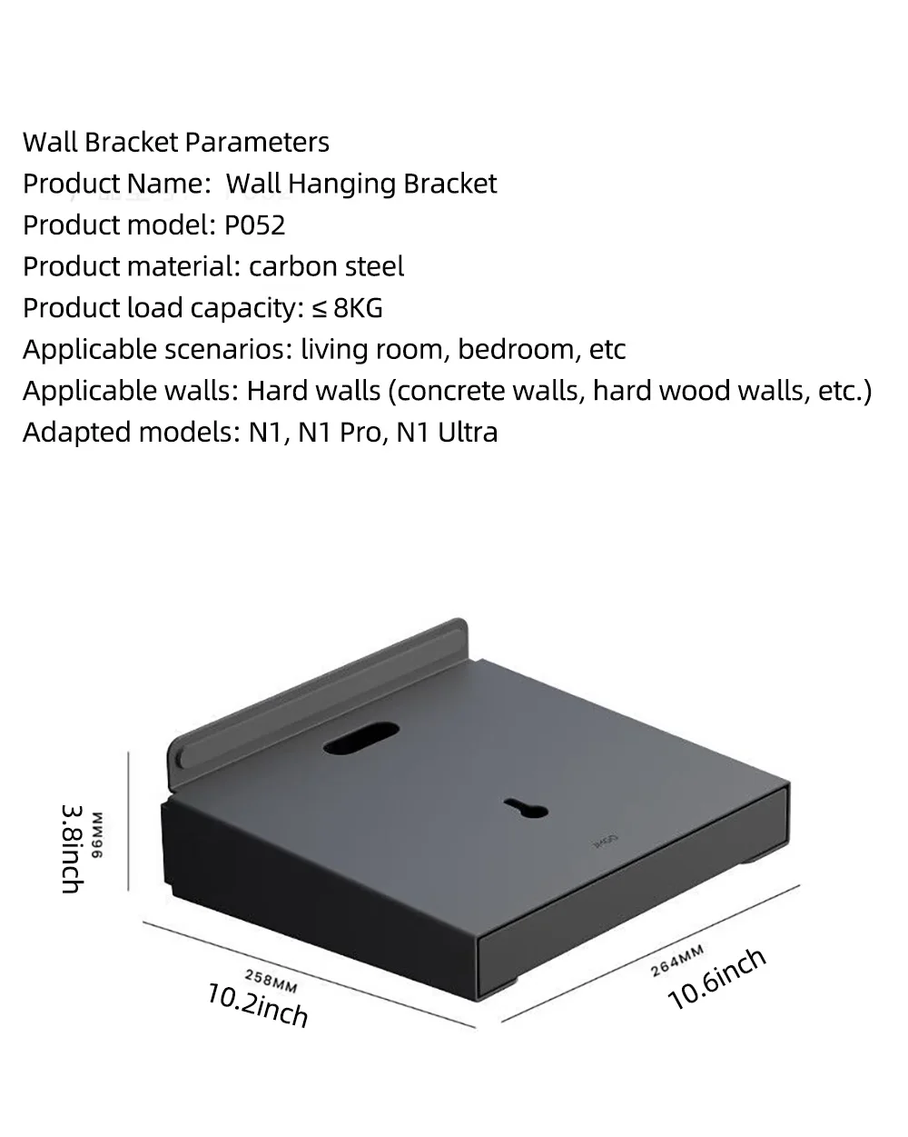 Yinzam Professional Multi Functional Adjustable Floor Stand Mount and Projector Swivel Wall Ceiling Bracket for JMGO N1 Series