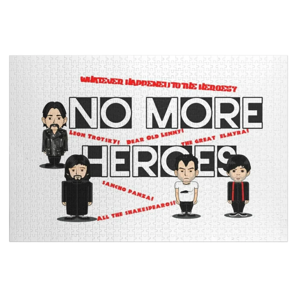 No More Heroes Jigsaw Puzzle Custom Name Child Toy Toddler Toys Puzzle