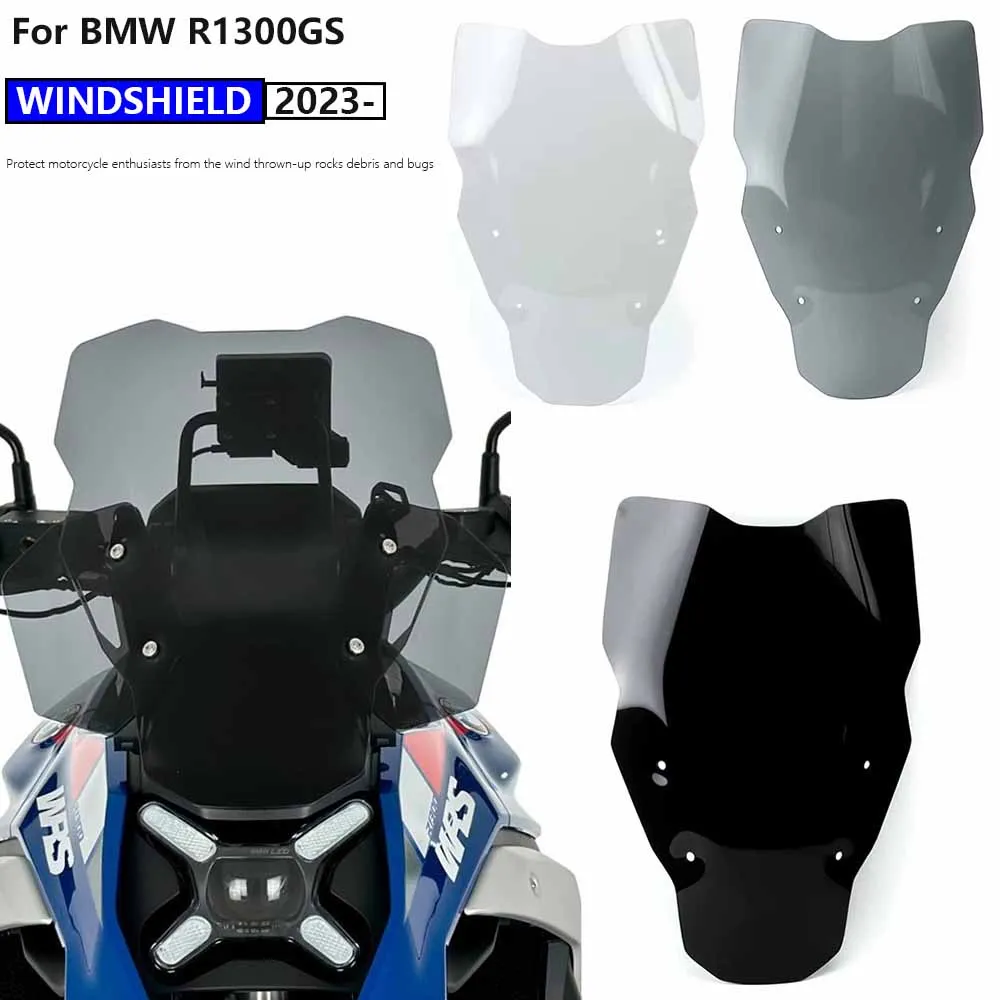 

New Windscreen Fit For BMW R1300GS R 1300GS R1300 GS 2023-2024 Motorcycle Front Spoiler Windshield Wind Deflectors