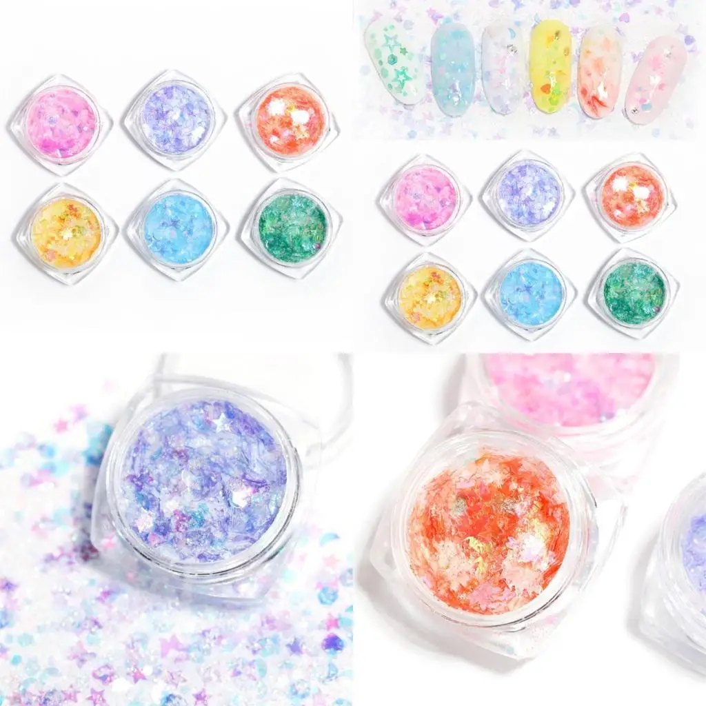 

J78F Craft Jewelry Glitter Flakes Art Decorations Sequins Decoration