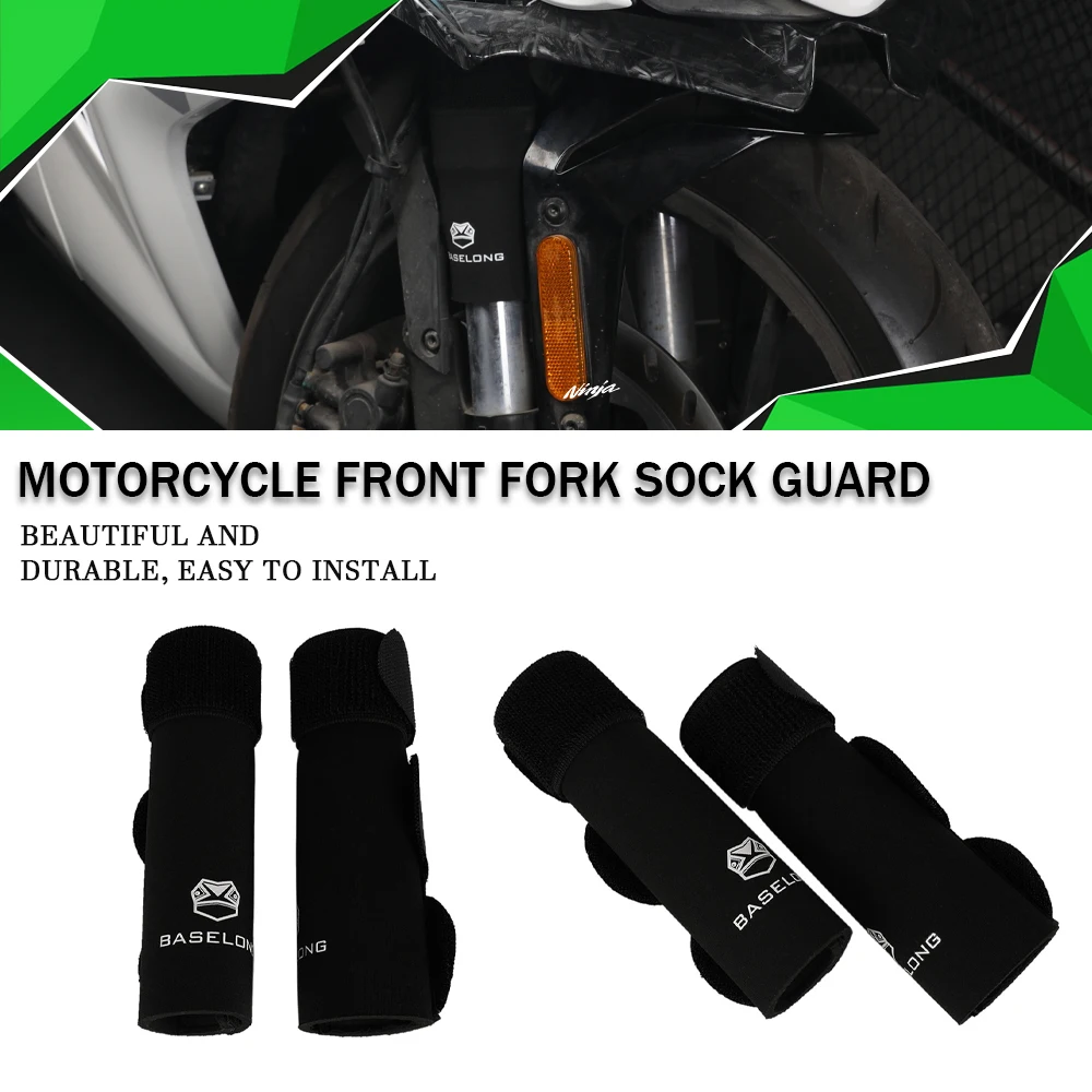 

For Kawasaki KX KXF125 250 450 For SE-R SE-F 125 250 300 450 2014 -2023 Motorcycle 37-61mm Front Fork Sock Guard Protector Cover